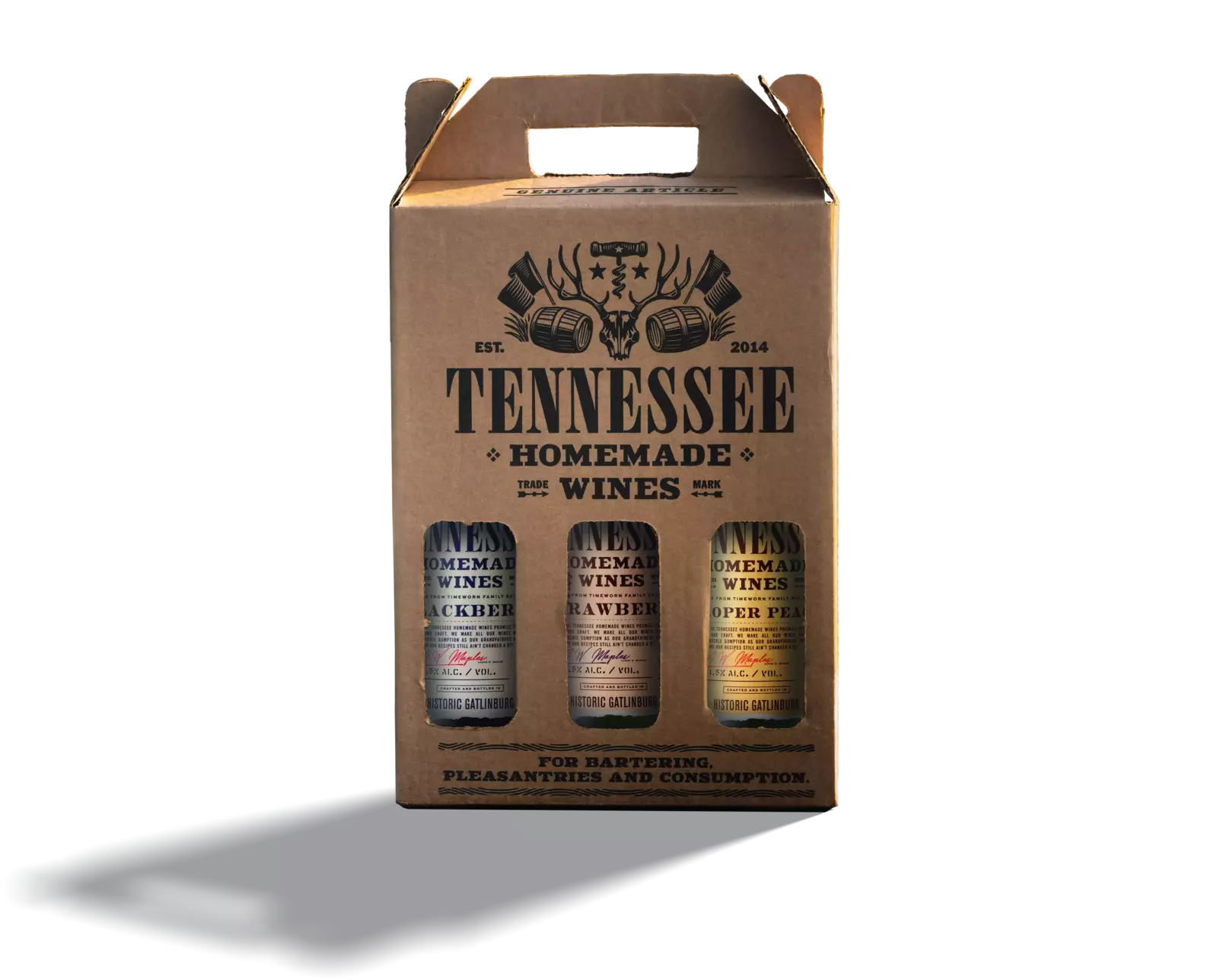 Tennessee Homemade Wines carrier